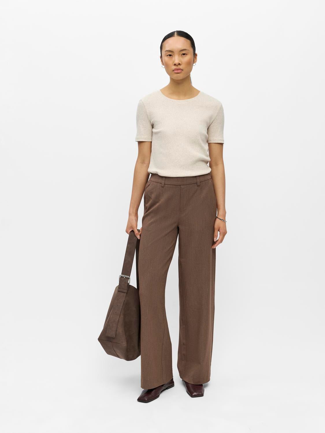 OBJLISA Trousers - Carafe - VERO MODA & VILA Bergvik